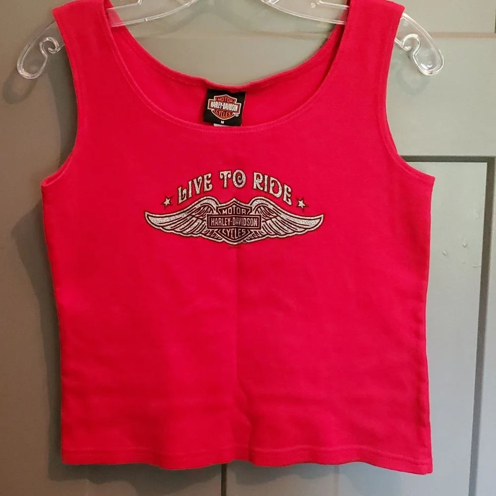 Harley Davidson's tank Live to Ride M - Picture 1 of 5